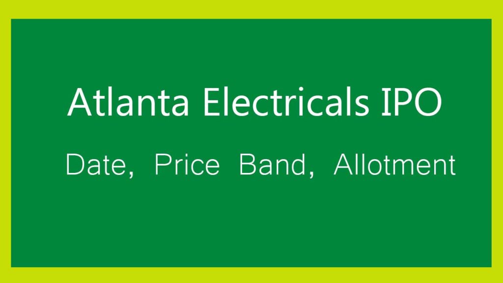 atlanta electricals ipo gmp