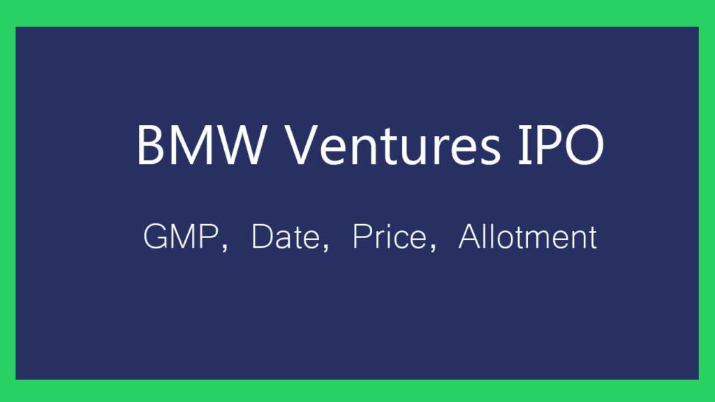 BMW Ventures IPO