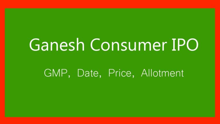 ganesh consumer IPO gmp price
