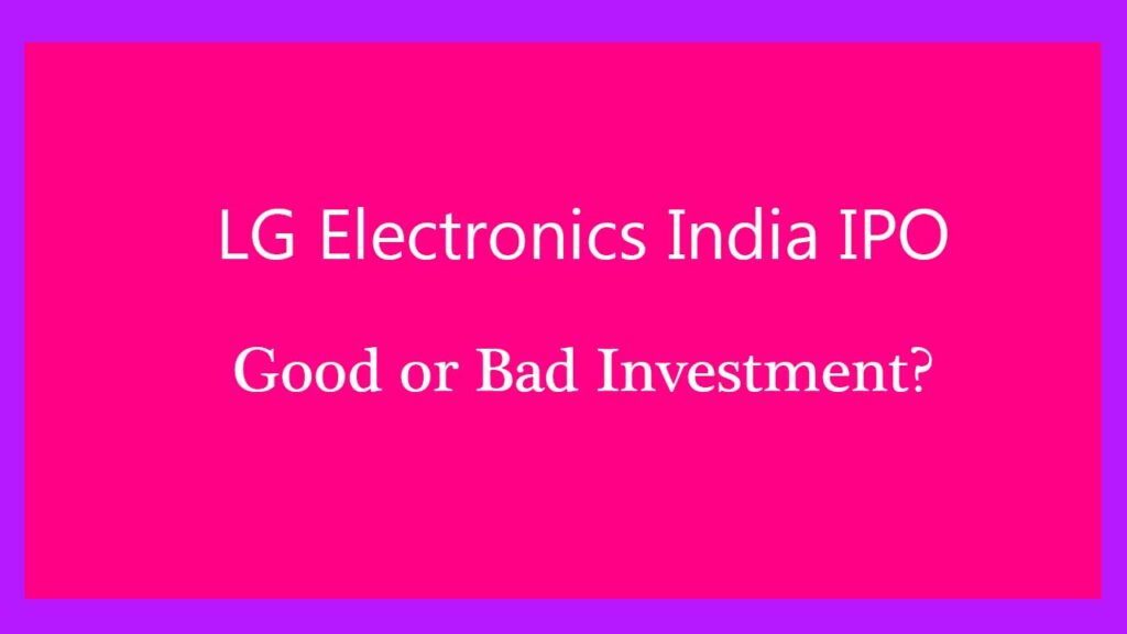 LG Electronics India IPO