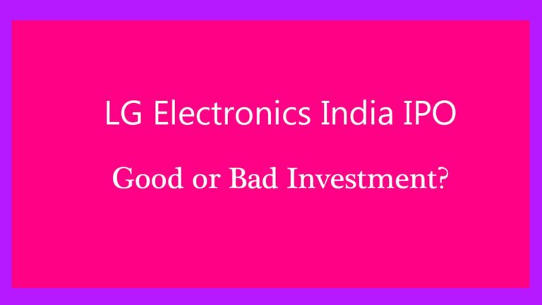 lg electronics ipo