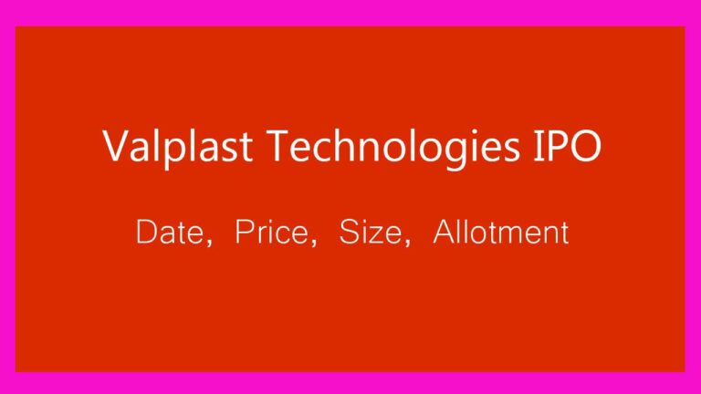 Valplast Technologies ipo
