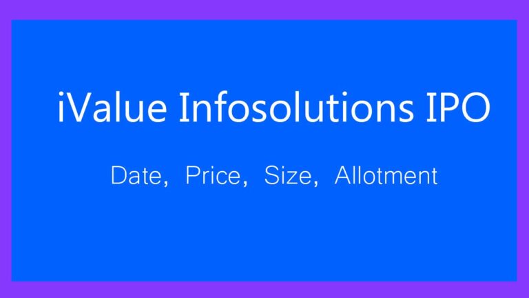 iValue Infosolutions Shares List at 5% Discount