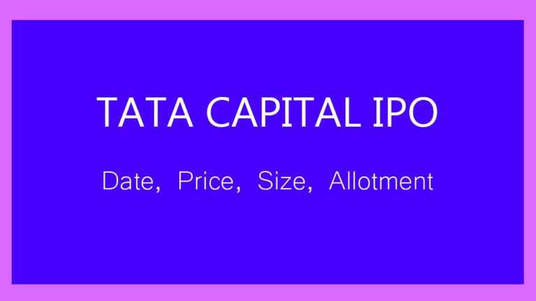 Tata Capital IPO Date, Price, Issue Size, OFS, Valuation, Allotment