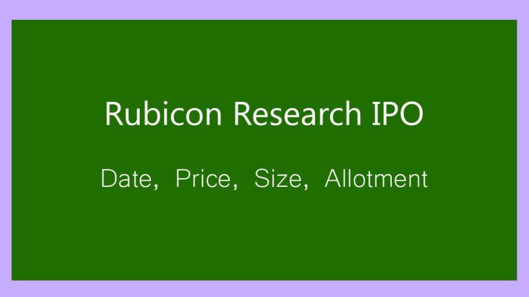 rubicon research ipo