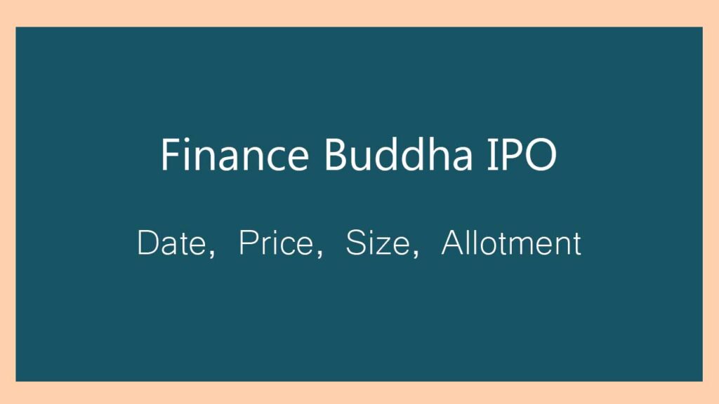 Finance Buddha IPO