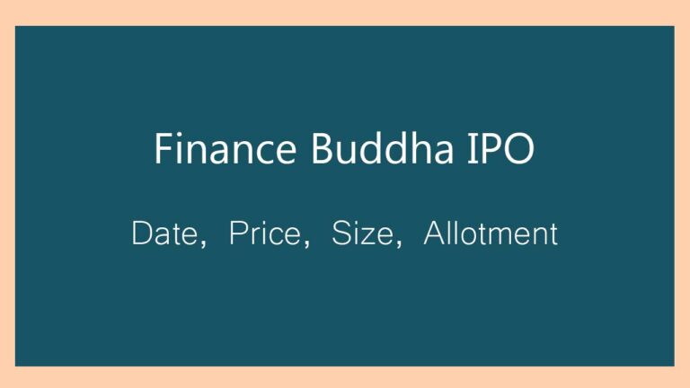 Finance Buddha IPO
